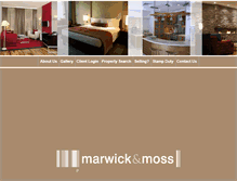 Tablet Screenshot of marwickmoss.co.uk